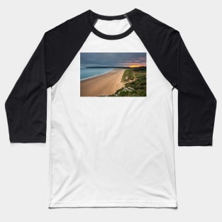 Oxwich Bay, Gower Baseball T-Shirt